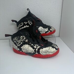 Nike Little Posite One 'Albino Snakeskin' 723947-104 (TD) 8C